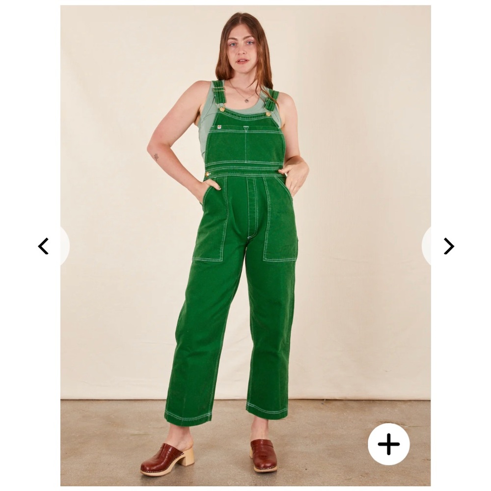 Big bud press Forrest green overalls